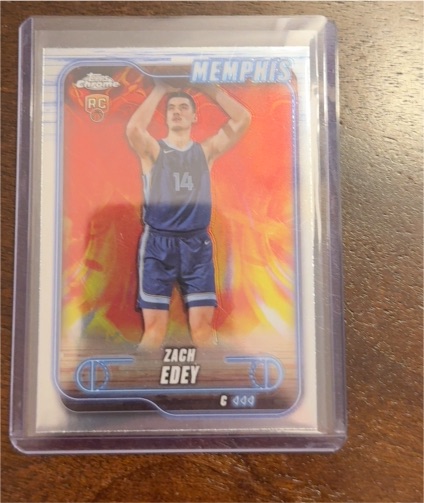 2024-25 Topps Chrome #152 Zach Edey — front