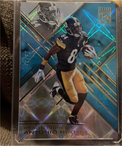 2016 Donruss Elite #9 Antonio Brown — front