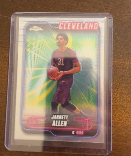 2024-25 Topps Chrome #17 Jarrett Allen — front