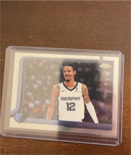 2025-26 Topps Chrome #158 Ja Morant — front