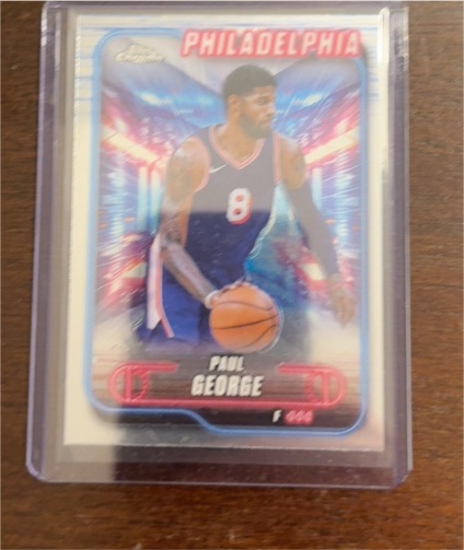 2024-25 Topps Chrome #135 Paul George — front