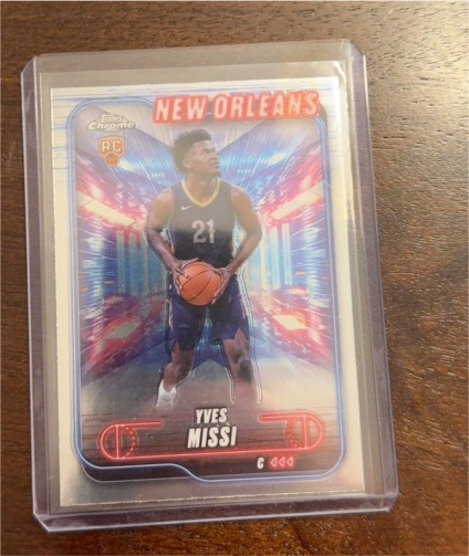 2024-25 Topps Chrome #156 Yves Missi — front