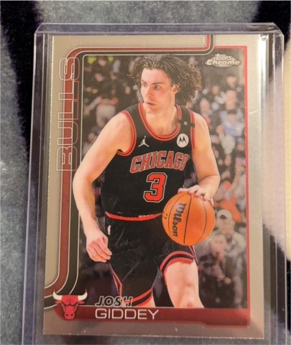 2025-26 Topps Chrome #48 Josh Giddey — front
