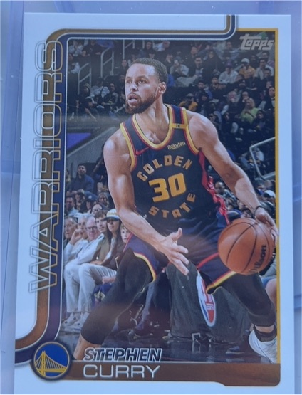 2025-26 Topps #135 Stephen Curry — front