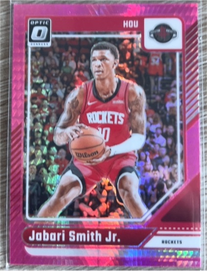 2024-25 Panini Donruss Optic #165 Jabari Smith Jr. — front