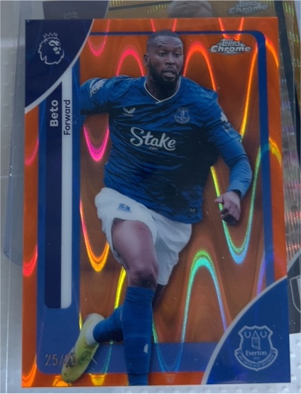 2026 Topps Chrome Premier League #90 Beto — front