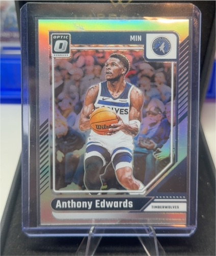 2024-25 Panini Donruss Optic #31 Anthony Edwards — front