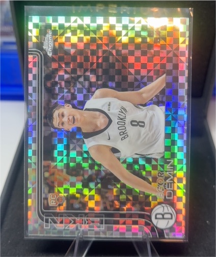 2025-26 Topps Chrome #258 Egor Demin — front