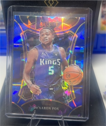 2020 Panini Select Concourse #32 De'Aaron Fox — front