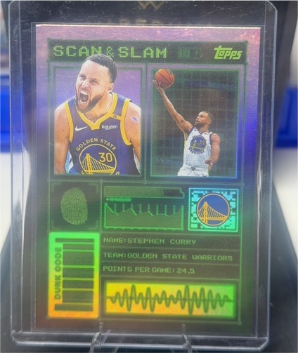 2025-26 Topps Scan and Slam #SS-12 Stephen Curry — front