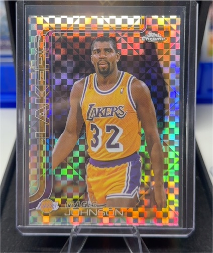 2025-26 Topps Chrome #244 Magic Johnson — front
