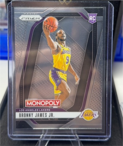 2024-25 Panini Prizm Monopoly #45 Bronny James Jr. — front
