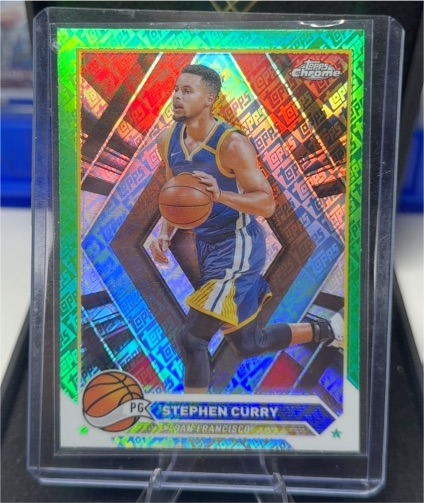 2023-24 Topps Chrome #30 Stephen Curry — front