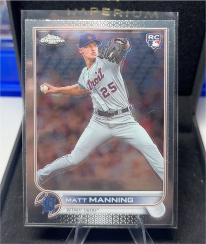 2022 Topps Chrome #57 Matt Manning — front
