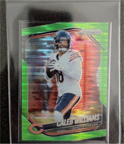 2025 Panini Prizm #124 Caleb Williams — front