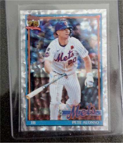 2026 Topps Series 1 #T91-12 Pete Alonso — front