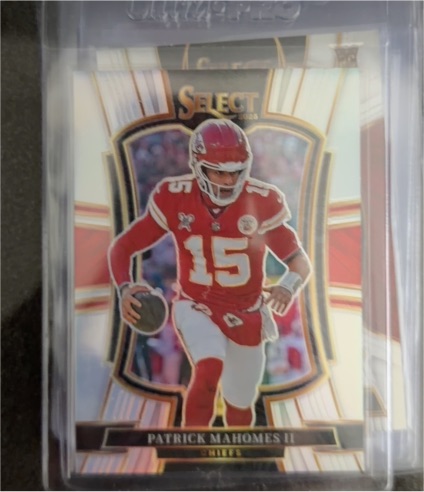 2025 Panini Select Premier Level #107 Patrick Mahomes II — front