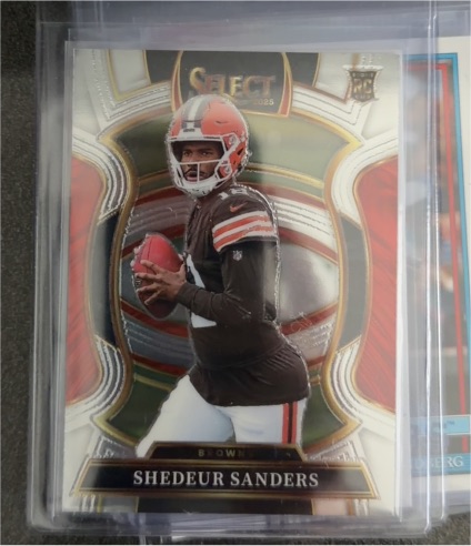 2025 Panini Select #54 Shedeur Sanders — front