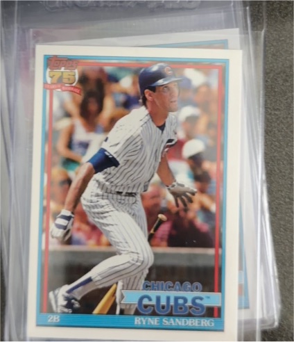 2026 Topps Series 1 #T91-25 Ryne Sandberg — front