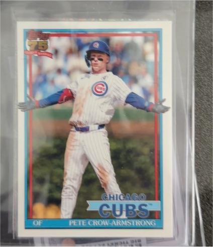 2026 Topps Series 1 1991 Topps #T91-64 Pete Crow-Armstrong — front