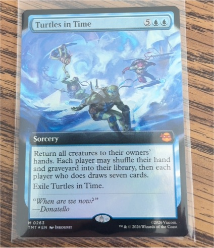 2026 MTG Turtles in Time #0263 — front