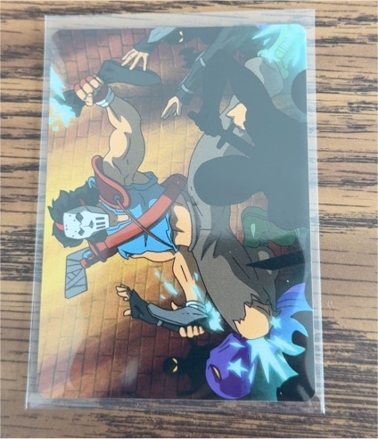 Limited Run Games #025 Wonder Boy The Dragon's Trap Silver Trading Card — front