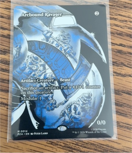 2026 Wizards of the Coast Arcbound Ravager #0014 — front