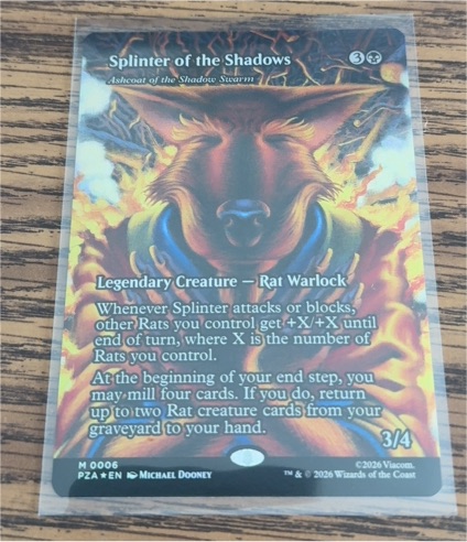 2026 Magic: The Gathering #0006 Splinter of the Shadows — front