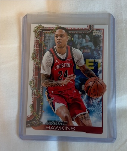 2025-26 Topps Holiday #H151 Jordan Hawkins — front
