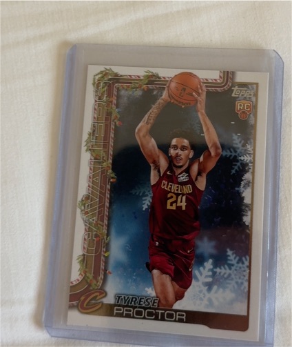 2025-26 Topps Holiday #H200 Tyrese Proctor — front