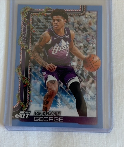 2025-26 Topps Holiday #H103 Keyonte George — front