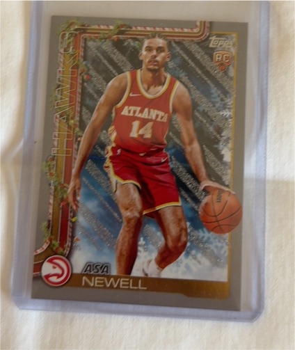 2025-26 Topps Holiday #H183 Asa Newell — front
