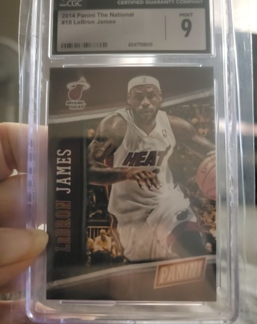 2014 Panini The National #19 LeBron James — front