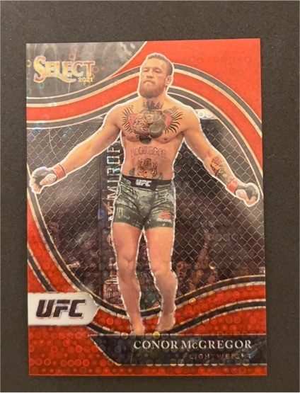 2021 Panini Select UFC Octagonside #284 Conor McGregor — front