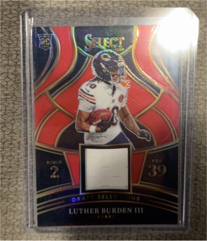 2025 Panini Select Draft Selections #DSM-LBN Luther Burden III — front