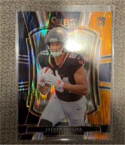2025 Panini Select Premier Level #136 Jayden Higgins — front