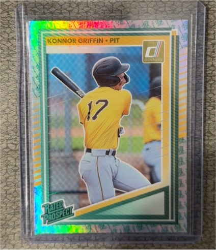 2025 Donruss #123 Konnor Griffin — front