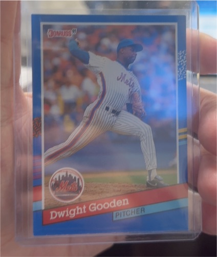 1991 Donruss #266 Dwight Gooden — front