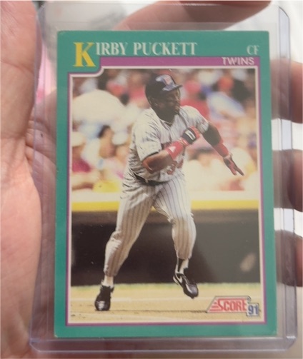 1991 Score #200 Kirby Puckett — front