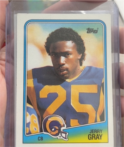 1988 Topps #297 Jerry Gray — front