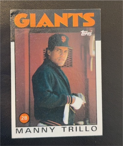1986 Topps #655 Manny Trillo — front