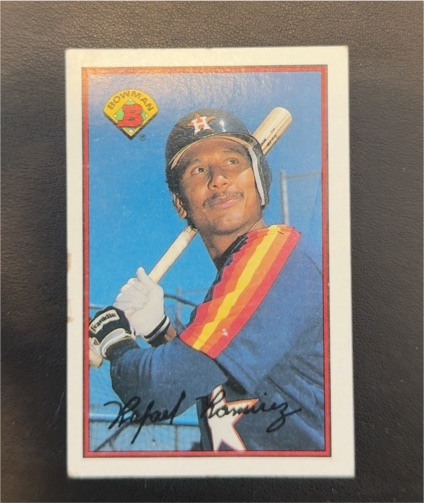 1989 Bowman #330 Rafael Ramirez — front