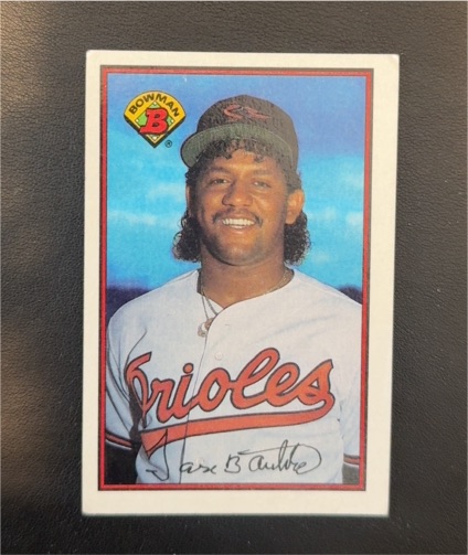 1989 Bowman #3 Jose Bautista — front