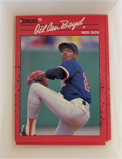 1990 Donruss #633 Oil Can Boyd — front
