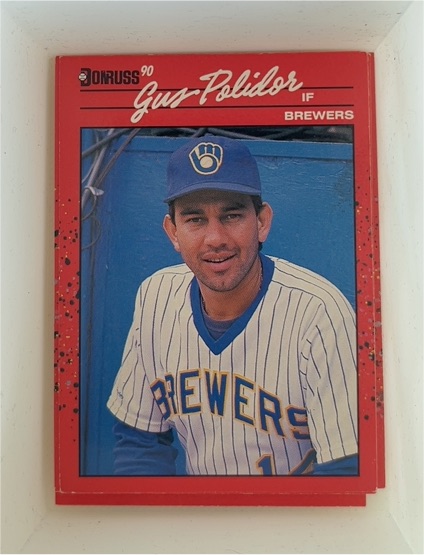 1990 Donruss #412 Gus Polidor — front