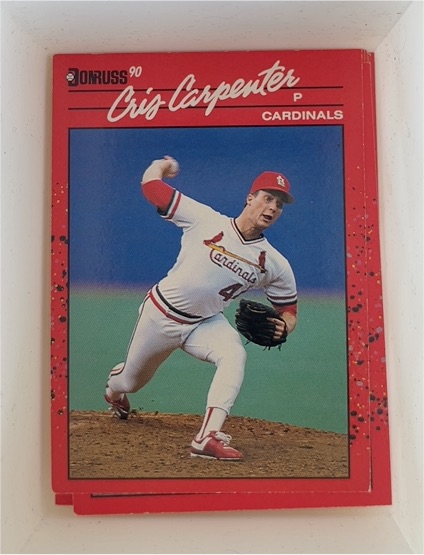 1990 Donruss #634 Cris Carpenter — front