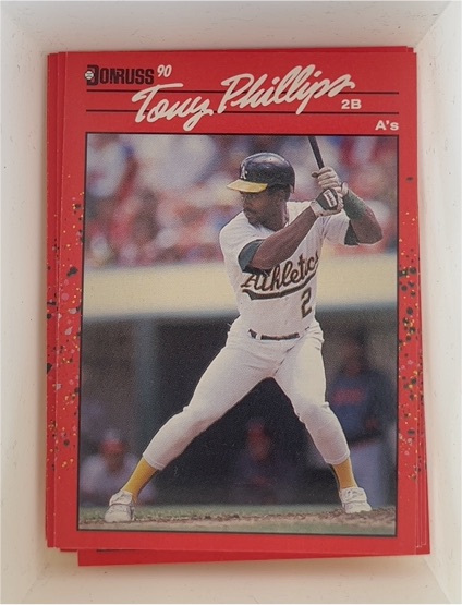 1990 Donruss #91 Tony Phillips — front