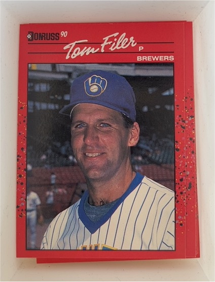 1990 Donruss #687 Tom Filer — front