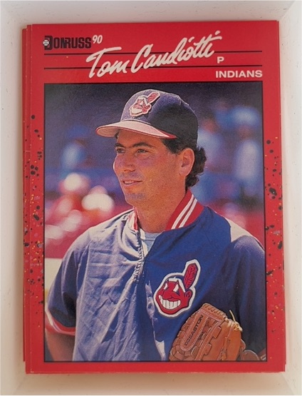 1990 Donruss #256 Tom Candiotti — front