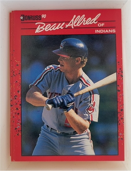1990 Donruss #691 Beau Allred — front